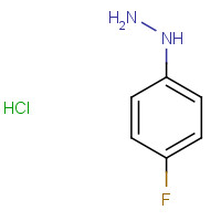 823-85-8 4-FLUOROPHENYLHYDRAINE HYDROCHLORIDE chemical structure