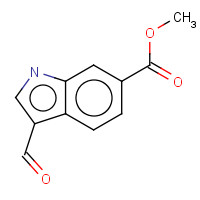 133831-28-4 METHYL 3-FORMYLINDOLE-6-CARBOXYLATE chemical structure