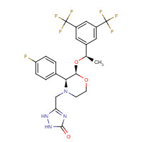 170729-80-3 Aprepitant chemical structure