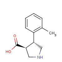 1047651-73-9 (3S,4R)-4-O-TOLYLPYRROLIDINE-3-CARBOXYLIC ACID chemical structure