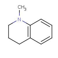 491-34-9 1,2,3,4-Tetrahydro-1-methylquinoline chemical structure