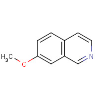 39989-39-4 7-METHOXY-ISOQUINOLINE chemical structure
