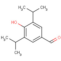 10537-86-7 4-hydroxy-3,5-bis(isopropyl)benzaldehyde chemical structure