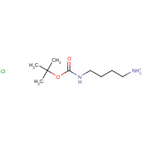 33545-98-1 BOC-1,4-DIAMINOBUTANE HYDROCHLORIDE chemical structure