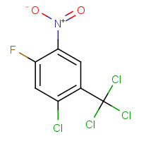 908009-54-1 2-Chloro-4-fluoro-5-nitrobenzotrichloride chemical structure