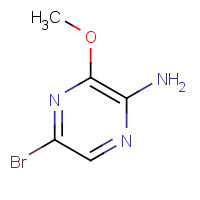 5900-13-0 5-BROMO-3-METHOXYPYRAZIN-2-YLAMINE chemical structure