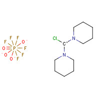 161308-40-3 Chlorodipiperidinocarbenium hexafluorophosphate chemical structure