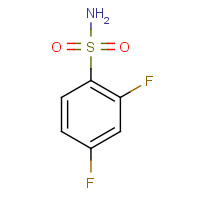 13656-60-5 2,4-DIFLUOROBENZENESULFONAMIDE chemical structure