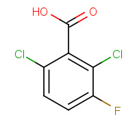 178813-78-0 2,6-DICHLORO-3-FLUOROBENZOIC ACID chemical structure