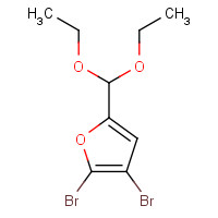 4828-13-1 2-(diethoxymethyl)-4,5-dibromofuran chemical structure