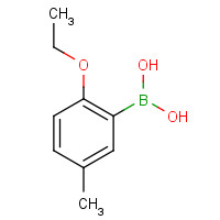 123291-97-4 2-ETHOXY-5-METHYLPHENYLBORONIC ACID chemical structure