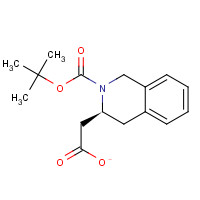 270062-98-1 BOC-(S)-2-TETRAHYDROISOQUINOLINE ACETIC ACID chemical structure