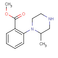 1131622-61-1 methyl 2-(2-methylpiperazin-1-yl)benzoate chemical structure
