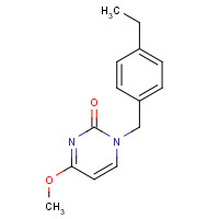 1184919-97-8 1-(4-ethylbenzyl)-4-methoxypyrimidin-2(1H)-one chemical structure