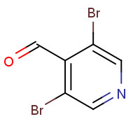 70201-42-2 3,5-Dibromopyridine-4-carboxaldehyde chemical structure