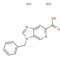 114788-05-5 (S)-4,5,6,7-Tetrahydro-3-phenylmethyl-3H-imidazo[4,5-c]pyridine-6-carboxylic acid dihydrochloride chemical structure