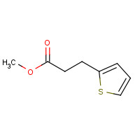 16862-05-8 Methyl-3-(2-thienyl)=propionate chemical structure