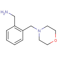 91271-82-8 1-[2-(Morpholin-4-ylmethyl)phenyl]methanamine chemical structure