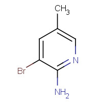 17282-00-7 2-Amino-3-bromo-5-methylpyridine chemical structure
