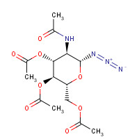 6205-69-2 2-ACETAMIDO-3,4,6-TRI-O-ACETYL-2-DEOXY-BETA-D-GLUCOPYRANOSYL AZIDE chemical structure
