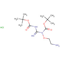 409081-80-7 N,N'-BIS-BOC-N''-AMINOETHOXYGUANIDINE chemical structure