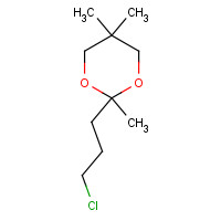88128-57-8 2-(3-CHLOROPROPYL)-2,5,5-TRIMETHYL-[1,3]-DIOXANE chemical structure