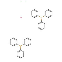 14056-88-3 CIS-DICHLOROBIS(TRIPHENYLPHOSPHINE)PLATINUM(II) chemical structure