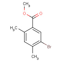 152849-72-4 BENZOIC ACID,5-BROMO-2,4-DIMETHYL-,METHYL ESTER chemical structure