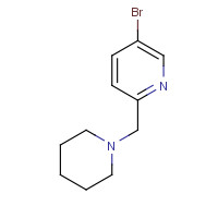 364794-78-5 5-BROMO-2-PIPERIDIN-1-YLMETHYL-PYRIDINE chemical structure