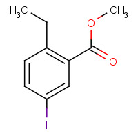 1131587-25-1 methyl 2-ethyl-5-iodobenzoate chemical structure