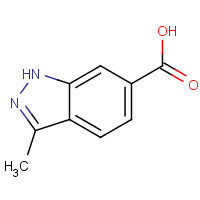 201286-96-6 3-methyl-1H-indazole-6-carboxylic acid chemical structure