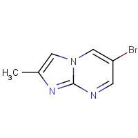1111638-05-1 6-bromo-2-methylimidazo[1,2-a]pyrimidine chemical structure