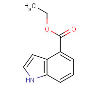 50614-84-1 Ethyl 1H-indole-4-carboxylate chemical structure