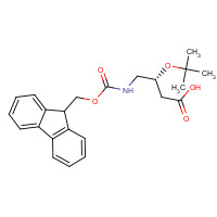 916892-18-7 (3R)-3-tert-Butyloxy-4-(9-fluorennylmethoxy)-carbonylaminobutyric Acid chemical structure
