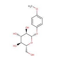 6032-32-2 4-METHOXYPHENYL BETA-D-GLUCOPYRANOSIDE chemical structure