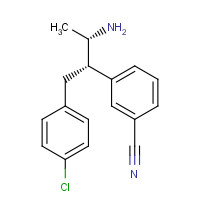 1002752-56-8 3-((2S,3S)-3-amino-1-(4-chlorophenyl)butan-2-yl)benzonitrile chemical structure