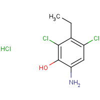 101819-99-2 2,4-Dichloro-3-ethyl-6-aminophenol hydrochloride chemical structure