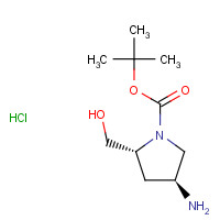 179472-26-5 (2R,4S)-1-BOC-2-HYDROXYMETHYL-4-AMINO PYRROLIDINE-HCL chemical structure