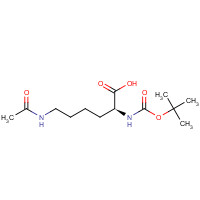 6404-26-8 BOC-LYS(AC)-OH chemical structure
