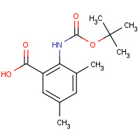 669713-57-9 ANTHRANILIC ACID,N-BOC-3,5-DIMETHYL chemical structure
