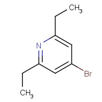877133-54-5 4-Bromo-2,6-diethyl-pyridine chemical structure