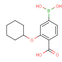 1045780-95-7 4-borono-2-(cyclohexyloxy)benzoic acid chemical structure