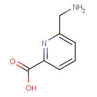 160939-10-6 6-(AMINOMETHYL)-2-PYRIDINE CARBOXYLIC ACID chemical structure