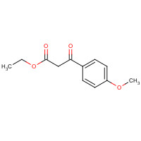 2881-83-6 ETHYL 4-METHOXYBENZOYLACETATE chemical structure