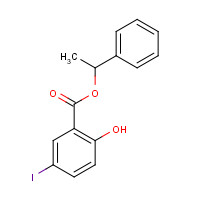 1131622-43-9 phenethyl 2-hydroxy-5-iodobenzoate chemical structure
