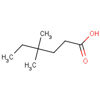 2979-89-7 4,4-DIMETHYLHEXANOIC ACID chemical structure