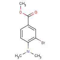71695-21-1 methyl 3-bromo-4-(dimethylamino)benzoate chemical structure