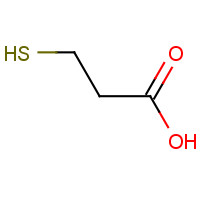 107-96-0 Mercaptopropionic acid chemical structure
