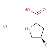 60604-36-6 (4R)-4-FLUORO-L-PROLINE HCL chemical structure