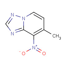 1150617-74-5 7-methyl-8-nitro-[1,2,4]triazolo[1,5-a]pyridine chemical structure